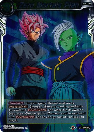 Zero Mortals Plan BT7 096 Foil Uncommon Assault of the Saiyans Foil Singles Zero Mortals Plan BT7 096 Foil Uncommon Assault of the Saiyans Foil Singles