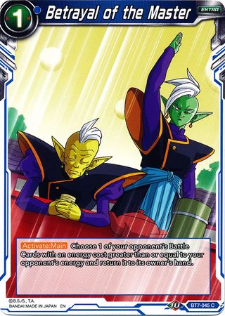 Betrayal of the Master BT7 045 Common Assault of the Saiyans Non Foil Singles Betrayal of the Master BT7 045 Common Assault of the Saiyans Non Foil Singles