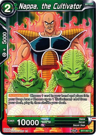 Nappa the Cultivator BT7 067 Common Assault of the Saiyans Non Foil Singles Nappa the Cultivator BT7 067 Common Assault of the Saiyans Non Foil Singles