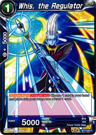 Whis the Regulator BT7 035 Common Assault of the Saiyans Non Foil Singles Whis the Regulator BT7 035 Common Assault of the Saiyans Non Foil Singles