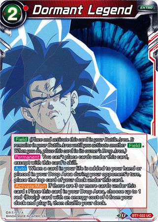 Dormant Legend BT7 022 Uncommon Dormant Legend BT7 022 Uncommon