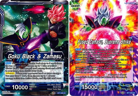 Goku Black Zamasu Fused Zamasu Supreme Strike BT7 026 Uncommon Assault of the Saiyans Non Foil Singles Goku Black Zamasu Fused Zamasu Supreme Strike BT7 026 Uncommon Assault of the Saiyans Non Foil Singles