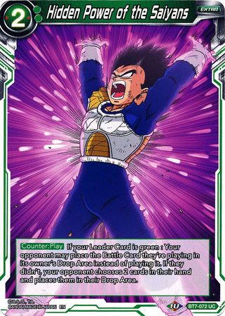 Hidden Power of the Saiyans BT7 072 Uncommon Assault of the Saiyans Non Foil Singles Hidden Power of the Saiyans BT7 072 Uncommon Assault of the Saiyans Non Foil Singles