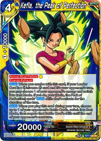 Kefla, the Peak of Perfection - Dragonball Super TCG | TrollAndToad