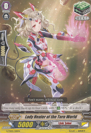 Lady Healer of the Town World G TD05 018EN G Trial Deck 5 Fateful Star Messiah Singles Lady Healer of the Town World G TD05 018EN G Trial Deck 5 Fateful Star Messiah Singles