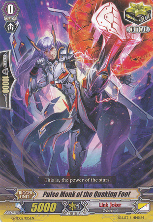 Pulse Monk of the Quaking Foot G TD05 015EN G Trial Deck 5 Fateful Star Messiah Singles Pulse Monk of the Quaking Foot G TD05 015EN G Trial Deck 5 Fateful Star Messiah Singles