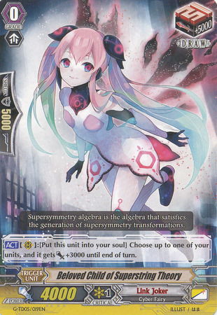 Beloved Child of Superstring Theory G TD05 019EN G Trial Deck 5 Fateful Star Messiah Singles Beloved Child of Superstring Theory G TD05 019EN G Trial Deck 5 Fateful Star Messiah Singles