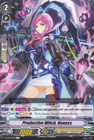 Productive Witch Neness V BT04 045EN Common V Booster Set 4 Vilest Deletor Singles Productive Witch Neness V BT04 045EN Common V Booster Set 4 Vilest Deletor Singles