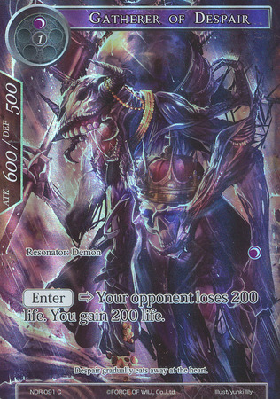 Gatherer of Despair NDR 091 Full Art Common Force of Will New Dawn Rises Singles Gatherer of Despair NDR 091 Full Art Common Force of Will New Dawn Rises Singles