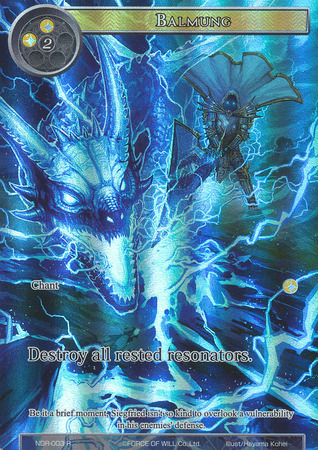Balmung NDR 003 Full Art Rare Balmung NDR 003 Full Art Rare