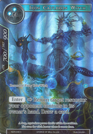 Iron Cauldron Witch NDR 046 Full Art Common Force of Will New Dawn Rises Singles Iron Cauldron Witch NDR 046 Full Art Common Force of Will New Dawn Rises Singles