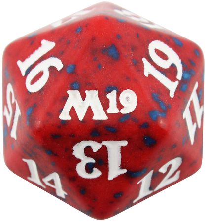 Magic 2019 Red Spindown Life Counter MTG Magic The Gathering Life Counters Magic 2019 Red Spindown Life Counter MTG Magic The Gathering Life Counters