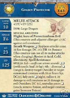 Golden Protector Epic Stat Card League Promo D D Miniatures D D Minis Promos Repaints Golden Protector Epic Stat Card League Promo D D Miniatures D D Minis Promos Repaints