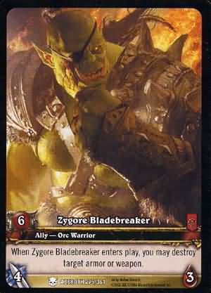 Zygore Bladebreaker Extended Art EA Azeroth 275 361 Zygore Bladebreaker Extended Art EA Azeroth 275 361