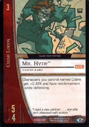 Mr Hyde Calvin Zabo MMK 107 Mr Hyde Calvin Zabo MMK 107