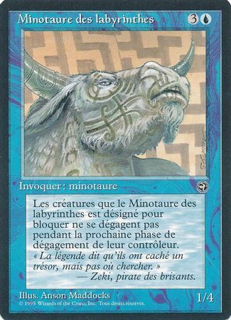 Minotaure des labyrinthes Ver 1 Homelands French Minotaure des labyrinthes Ver 1 Homelands French