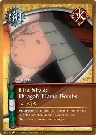 Details About 2x Fire Style Dragon Flame Bombs J 148 Foil Nm