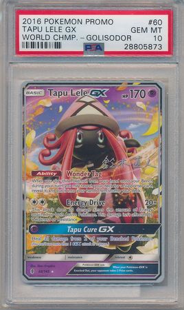 Tapu Lele Gx World Championship 17 Pokemon Trollandtoad