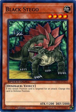 Black Stego SS03 ENA15 Common 1st Edition Black Stego SS03 ENA15 Common 1st Edition