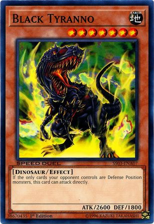 Black Tyranno SS03 ENA07 Common 1st Edition Black Tyranno SS03 ENA07 Common 1st Edition