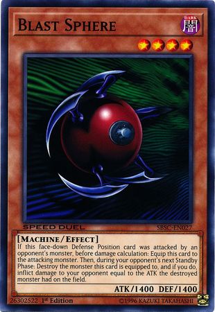 Blast Sphere SBSC EN027 Common 1st Edition Blast Sphere SBSC EN027 Common 1st Edition