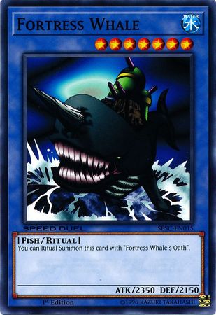 Fortress Whale SBSC EN015 Common 1st Edition Speed Duel Scars of Battle Singles Fortress Whale SBSC EN015 Common 1st Edition Speed Duel Scars of Battle Singles