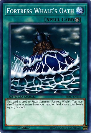 Fortress Whale s Oath SBSC EN016 Common 1st Edition Fortress Whale s Oath SBSC EN016 Common 1st Edition