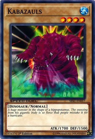 Kabazauls SBSC EN017 Common 1st Edition Kabazauls SBSC EN017 Common 1st Edition