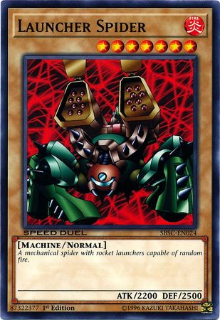 Launcher Spider SBSC EN024 Common 1st Edition Launcher Spider SBSC EN024 Common 1st Edition