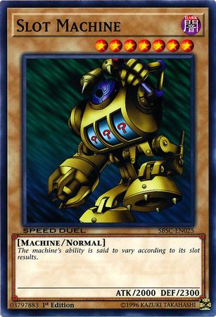 Slot Machine SBSC EN025 Common 1st Edition Slot Machine SBSC EN025 Common 1st Edition