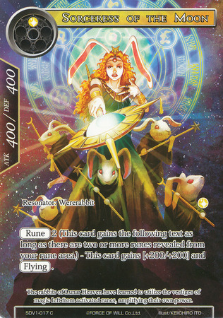 Sorceress of the Moon SDV1 017 Common Force of Will Starter Deck Singles Sorceress of the Moon SDV1 017 Common Force of Will Starter Deck Singles