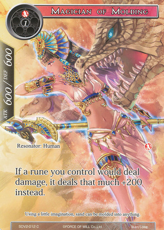 Magician of Molding SDV2 012 Common Force of Will Starter Deck Singles Magician of Molding SDV2 012 Common Force of Will Starter Deck Singles