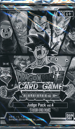 Dragon Ball Super Judge Pack vol 4 Bandai Dragon Ball Super Judge Promos Dragon Ball Super Judge Pack vol 4 Bandai Dragon Ball Super Judge Promos