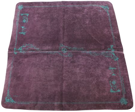 SpellGround Classic Purple w Turquoise 2 Player Playmat Khalsa Brain Games SpellGround Classic Purple w Turquoise 2 Player Playmat Khalsa Brain Games