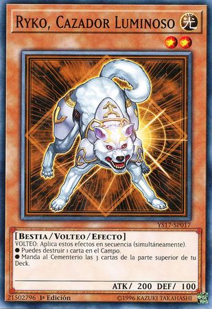 Ryko Cazador Luminoso YS17 SP017 Common 1st Edition Spanish Ryko Cazador Luminoso YS17 SP017 Common 1st Edition Spanish