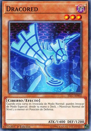Dracored Draconnet YS17 SP002 Common 1st Edition Spanish Spanish Yugioh Cards Dracored Draconnet YS17 SP002 Common 1st Edition Spanish Spanish Yugioh Cards