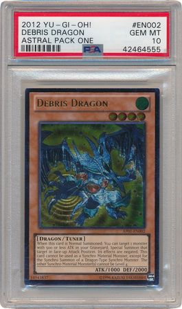 Debris Dragon Ultimate Rare M//NM Yugioh AP01-EN002