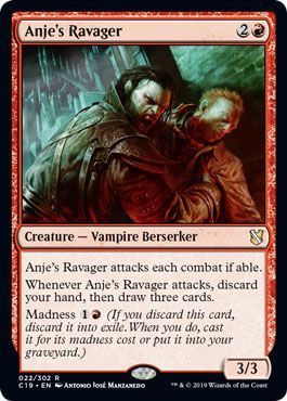 Anje s Ravager 022 302 Commander 2019 Singles Anje s Ravager 022 302 Commander 2019 Singles