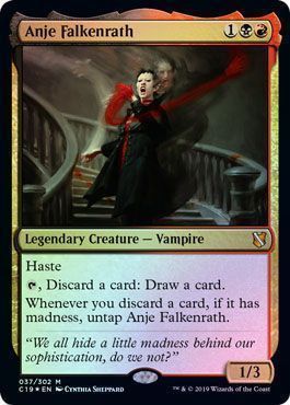 Anje Falkenrath 037 302 Foil Commander 2019 Singles Anje Falkenrath 037 302 Foil Commander 2019 Singles
