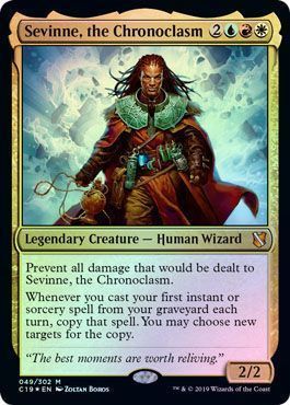 Sevinne the Chronoclasm 049 302 Foil Sevinne the Chronoclasm 049 302 Foil