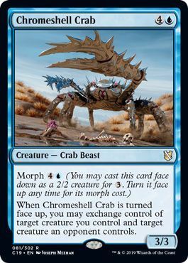 Chromeshell Crab 081 302 