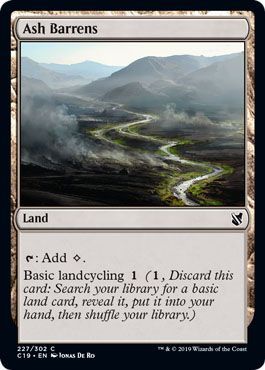 Ash Barrens 227 302 Commander 2019 Singles Ash Barrens 227 302 Commander 2019 Singles