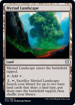 Myriad Landscape 261 302 Commander 2019 Singles Myriad Landscape 261 302 Commander 2019 Singles