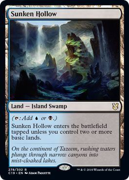 Sunken Hollow 278 302 Commander 2019 Singles Sunken Hollow 278 302 Commander 2019 Singles