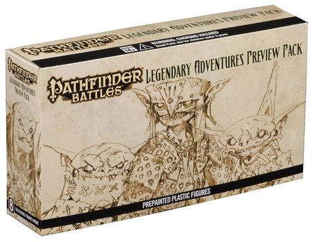 Pathfinder Battles Legendary Adventures Preview Pack Pathfinder Battles Legendary Adventures Preview Pack