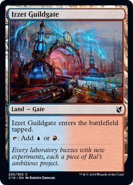Izzet Guildgate 253 302 Commander 2019 Singles Izzet Guildgate 253 302 Commander 2019 Singles