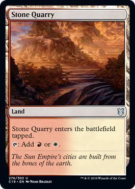 Stone Quarry 276 302 Commander 2019 Singles Stone Quarry 276 302 Commander 2019 Singles