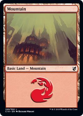 Mountain 299 302 Commander 2019 Singles Mountain 299 302 Commander 2019 Singles