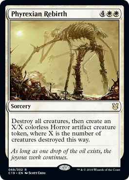 Phyrexian Rebirth 068 302 Commander 2019 Singles Phyrexian Rebirth 068 302 Commander 2019 Singles