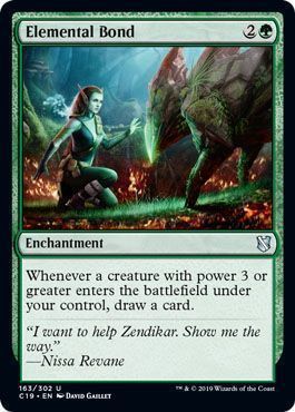 Elemental Bond 163 302 Commander 2019 Singles Elemental Bond 163 302 Commander 2019 Singles